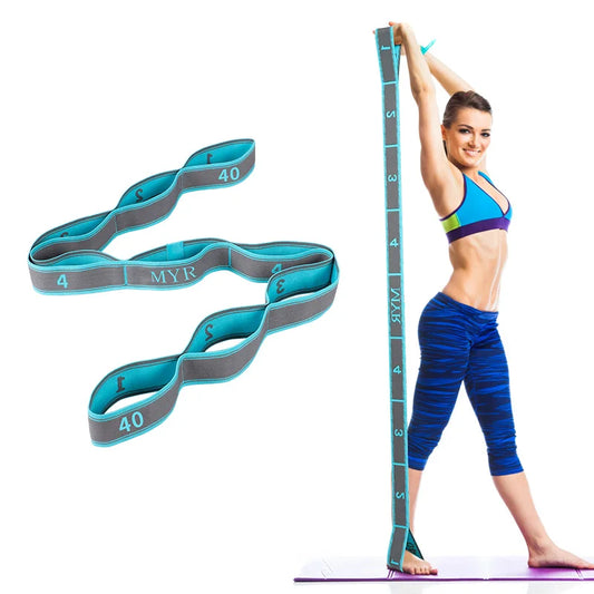 Looped Yoga Stretching Strap