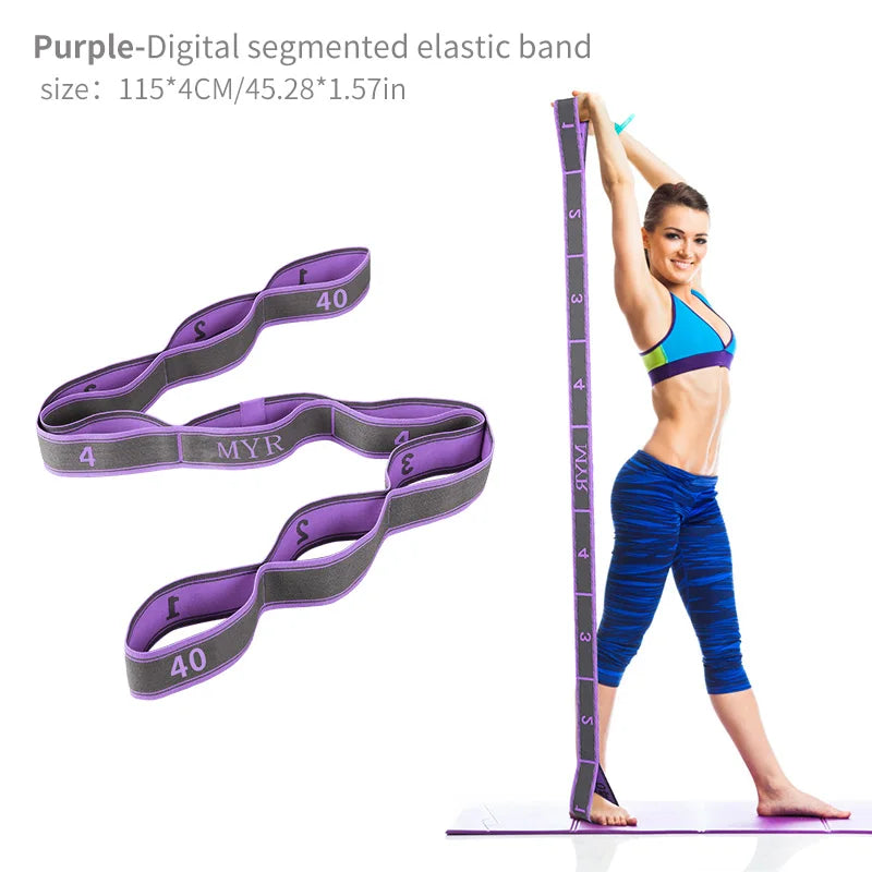 Looped Yoga Stretching Strap