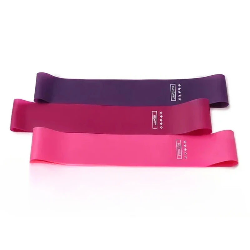 Portable Rubber Resistance Bands Elastic Workout Equipment For Yoga Gym Pilates Crossfit Women Strength Training