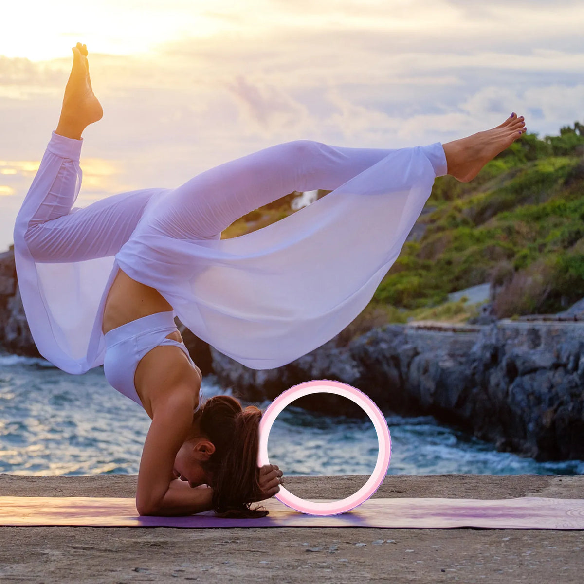 Yoga Backbend Wheel