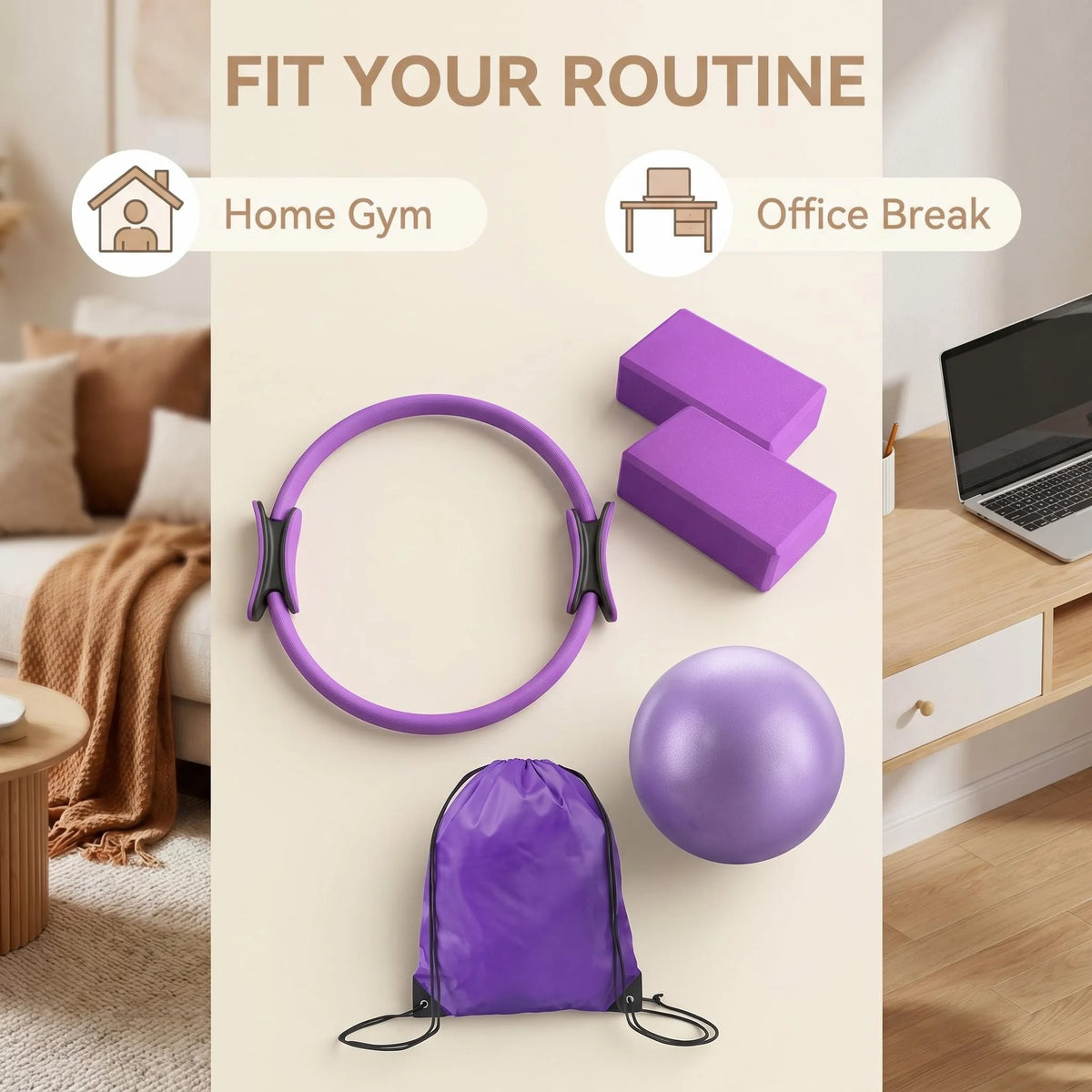 Portable Pilates Yoga Kit