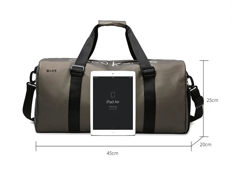 Large Waterproof Travel Duffel Bag
