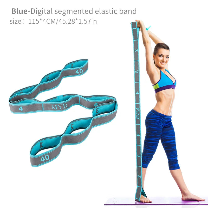 Looped Yoga Stretching Strap