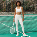 Cross Back Yoga Leggings Set