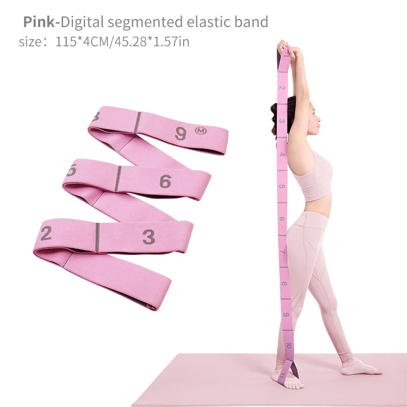 Looped Yoga Stretching Strap