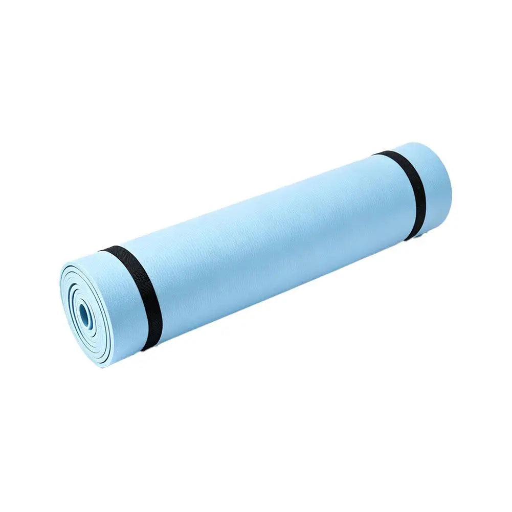 Yoga Mat Pilates Fitness Mat  Thicknes Non Slip Yoga Cushion Travel Fitness Exercise Pad for Women Home Gym Floor Workout