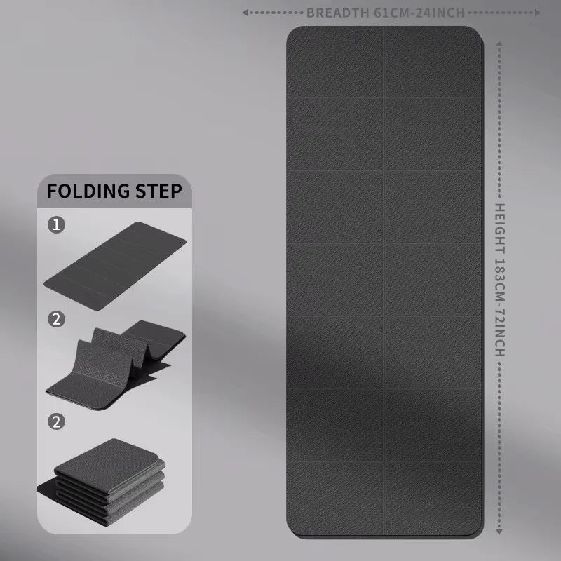 Foldable Non Slip Yoga Mat
