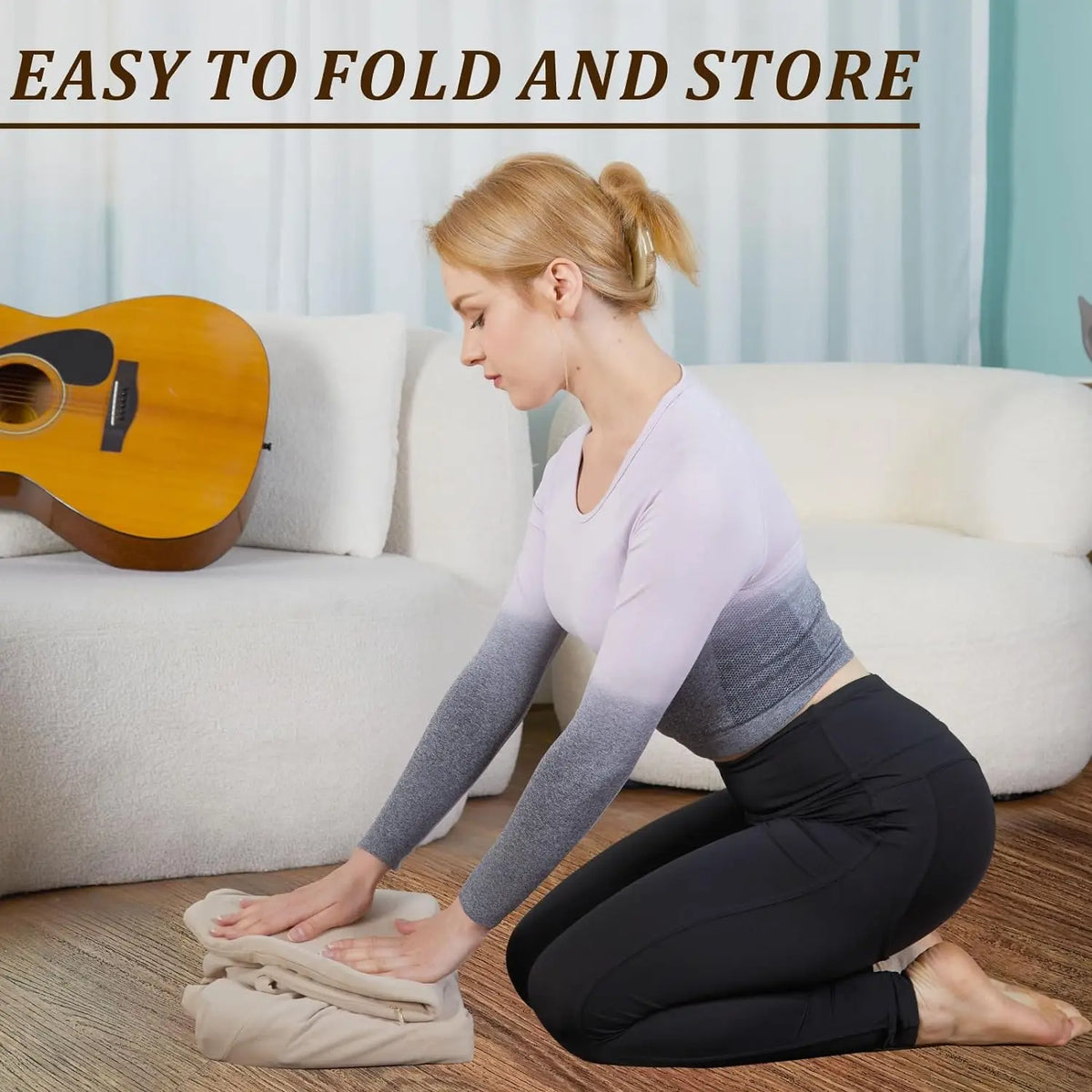 Inflatable Zafu Meditation Cushion