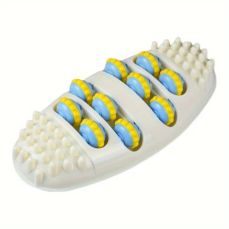 Four-Row Foot Massage Roller