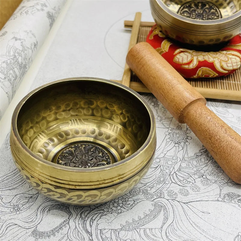 Tibetan Brass Singing Bowl