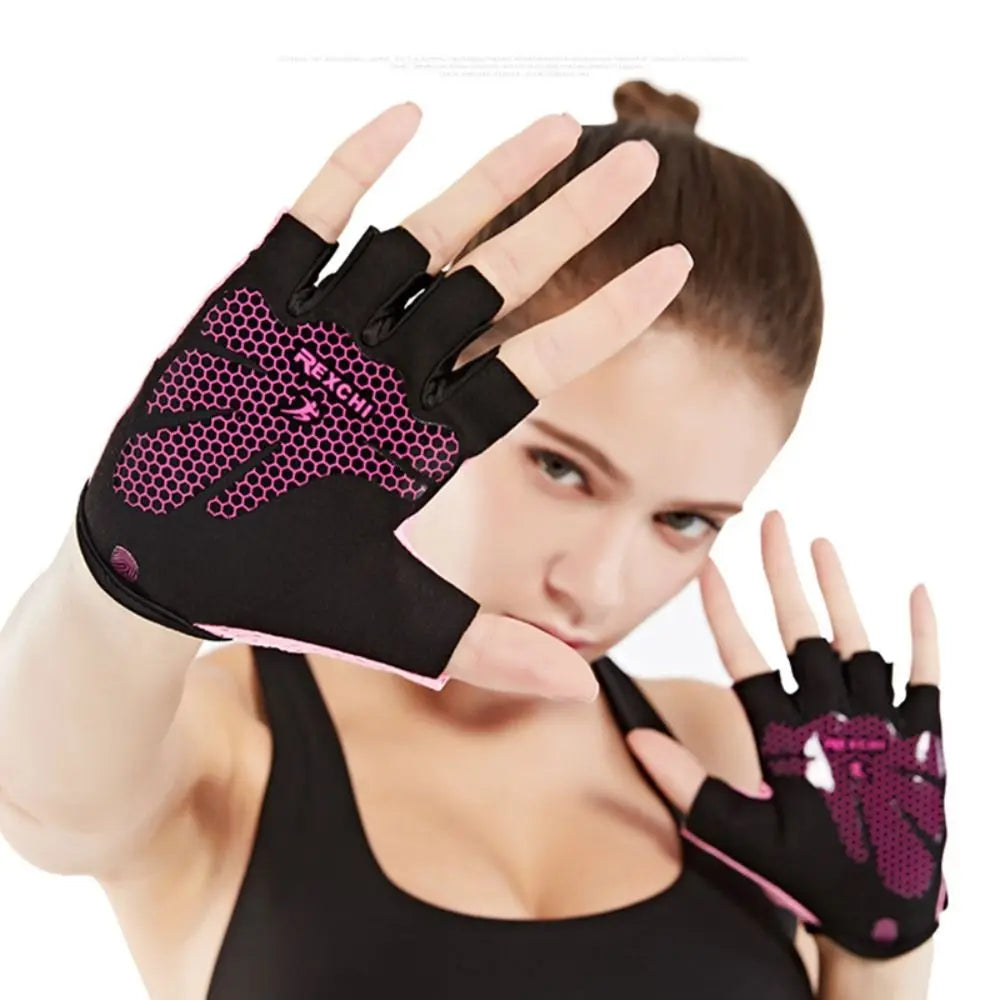 Half Finger Non Slip Yoga Gloves