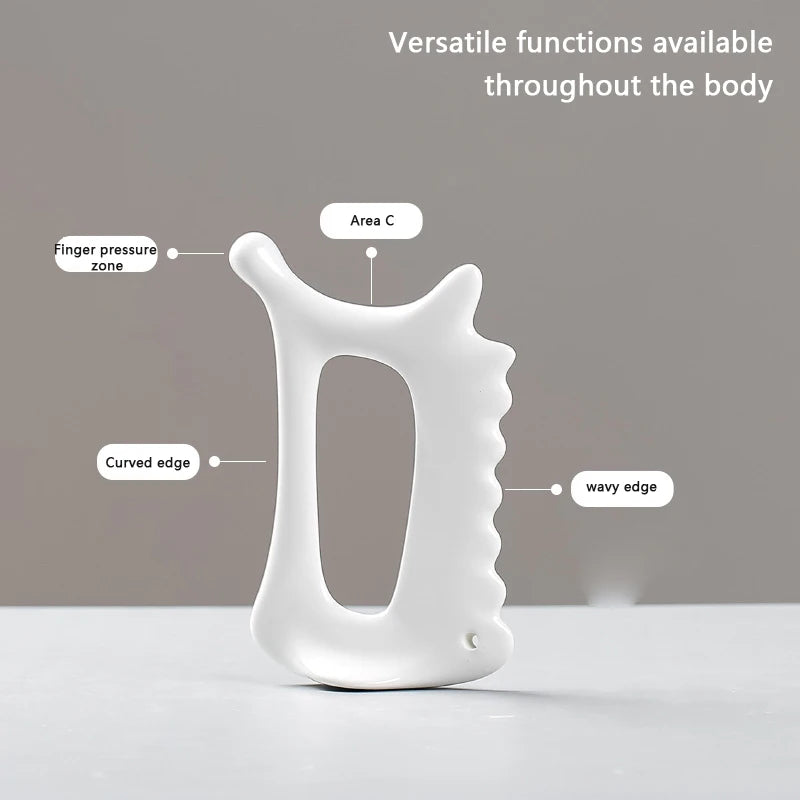 Ceramic Facial Guasha Massage Board
