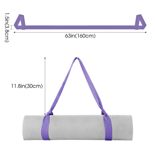 Adjustable Yoga Mat Carry Strap