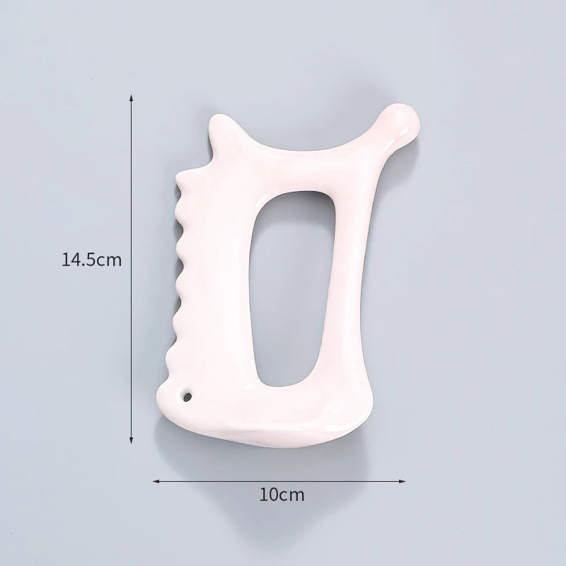 Ceramic Facial Guasha Massage Board