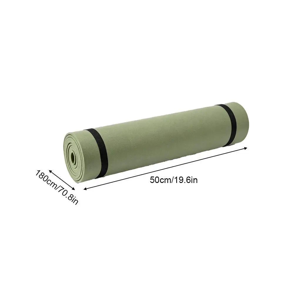 Yoga Mat Pilates Fitness Mat  Thicknes Non Slip Yoga Cushion Travel Fitness Exercise Pad for Women Home Gym Floor Workout