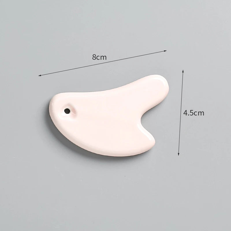 Ceramic Facial Guasha Massage Board