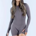 Seamless Long Sleeve Yoga Jumpsuit