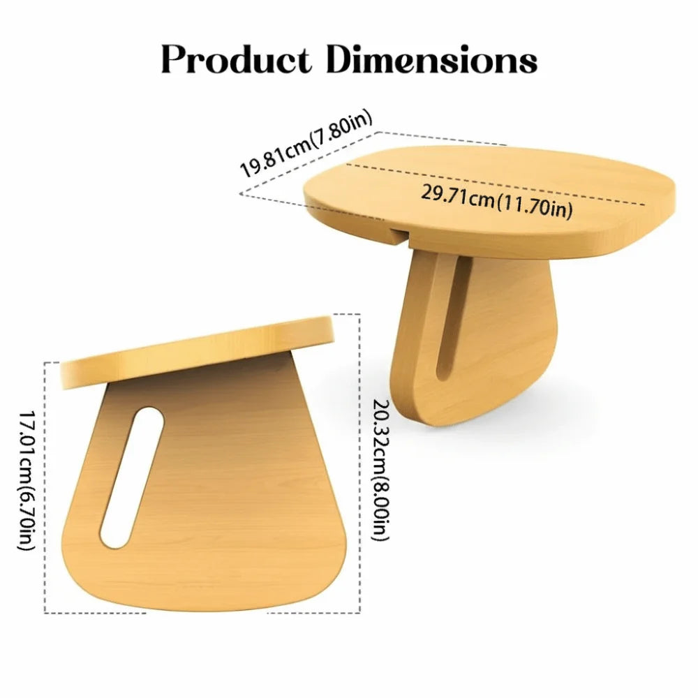 Solid Wood Meditation Bench