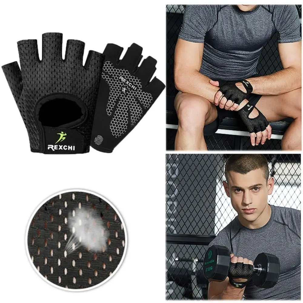 Half Finger Non Slip Yoga Gloves