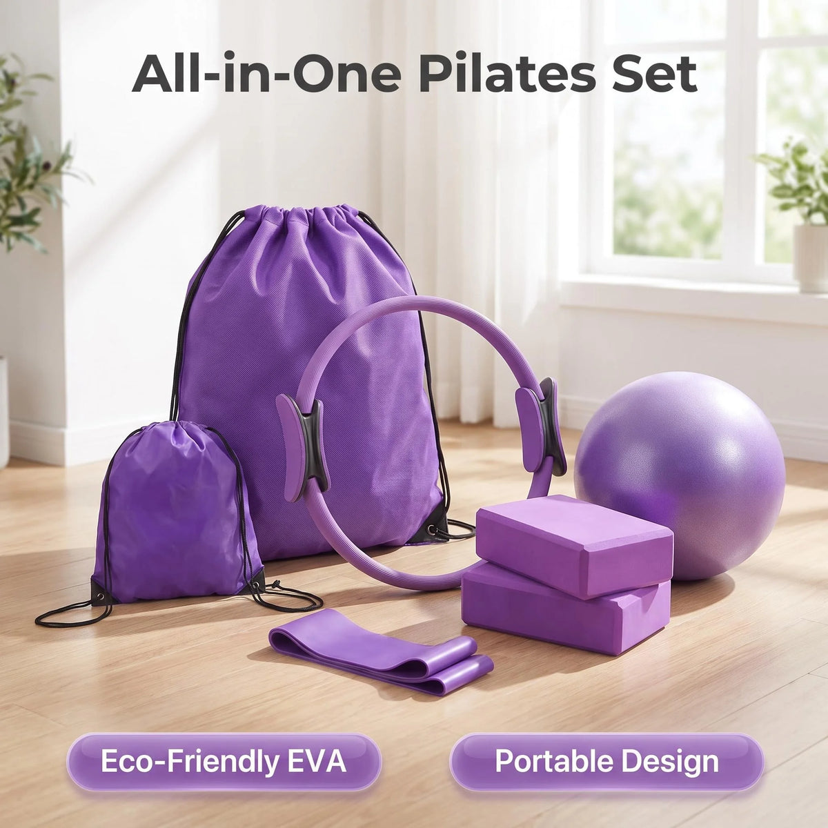 Portable Pilates Yoga Kit