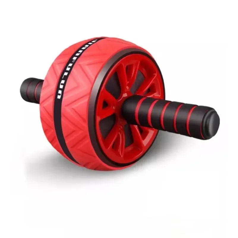 Dual-Wheel Silent Ab Roller for Core Workout, Abdominal Fitness Equipment with Non-Slip Base for Men & Women Home Exercise
