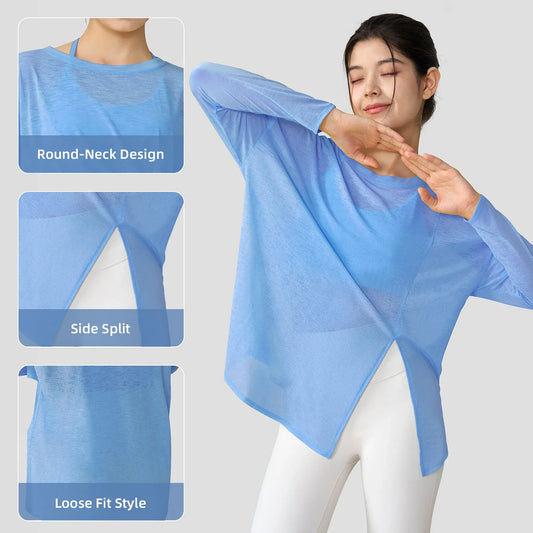 Loose Fit Pilates Yoga Shirt