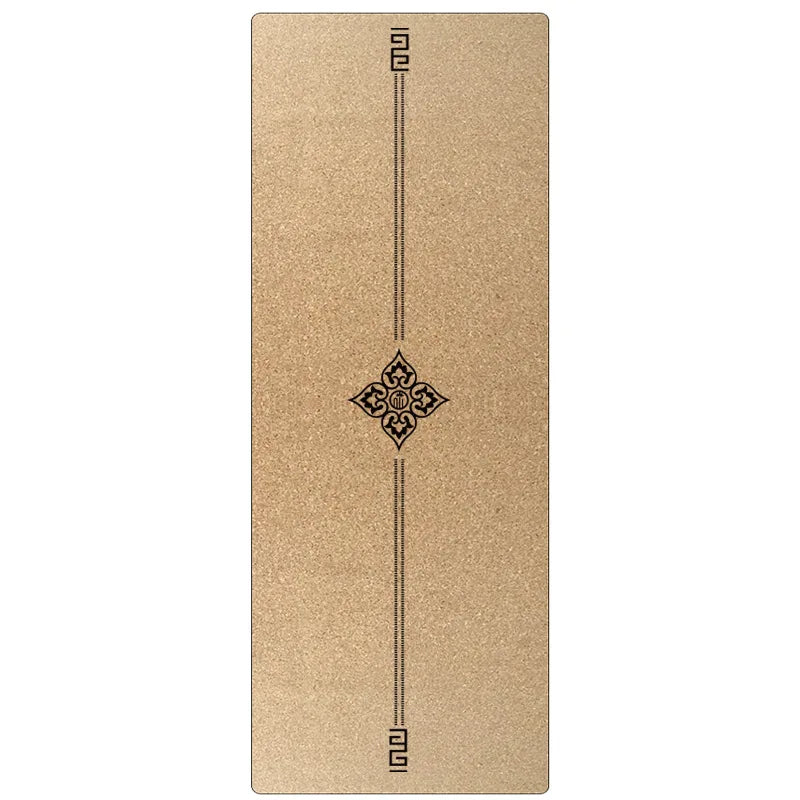 Natural Cork Rubber Yoga Mat