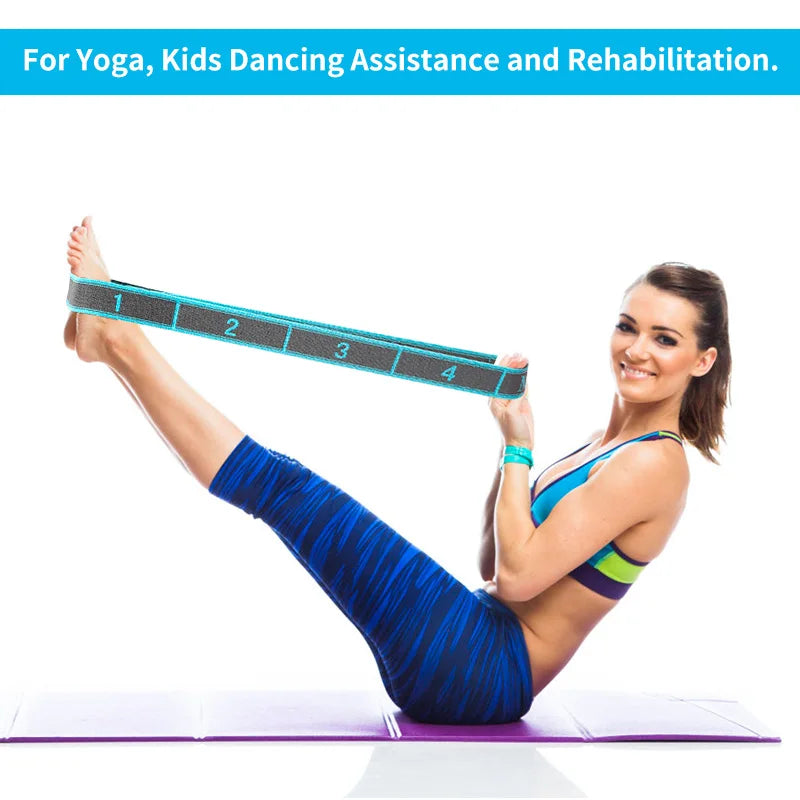 Looped Yoga Stretching Strap