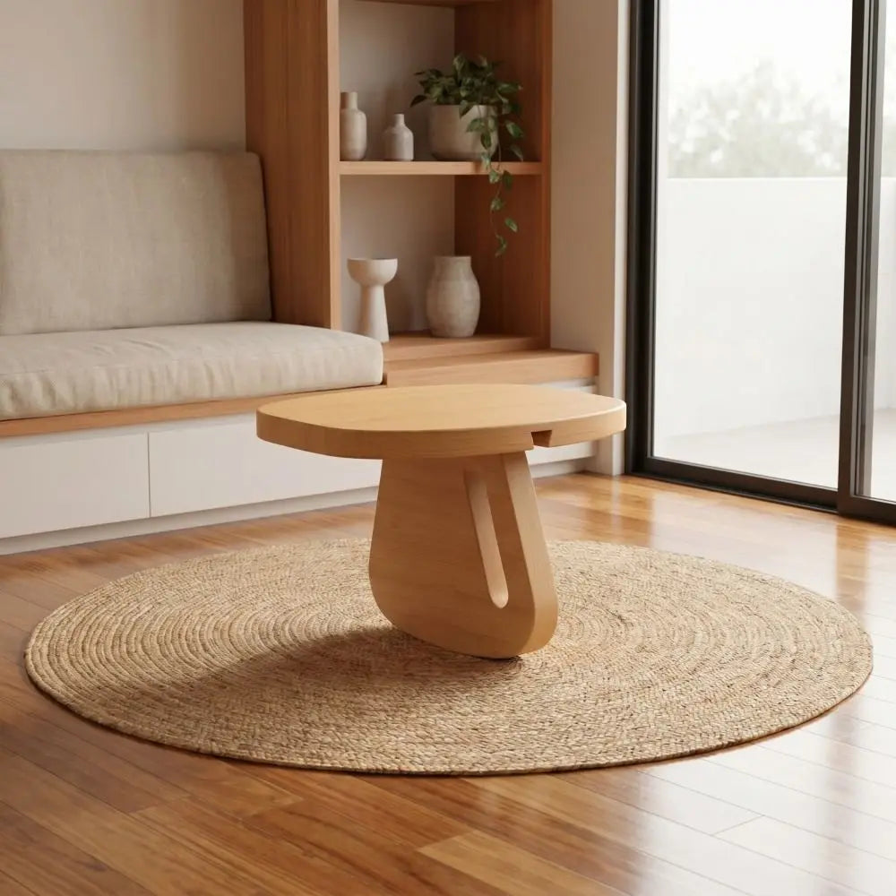 Solid Wood Meditation Bench