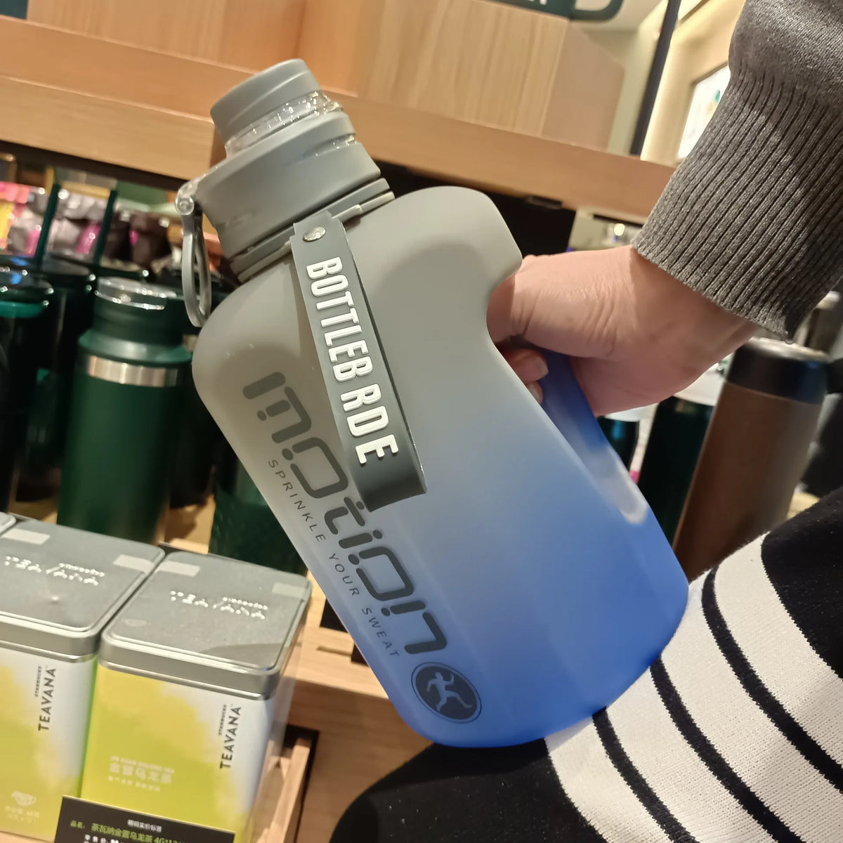 2.4L Large Sports Water Bottle