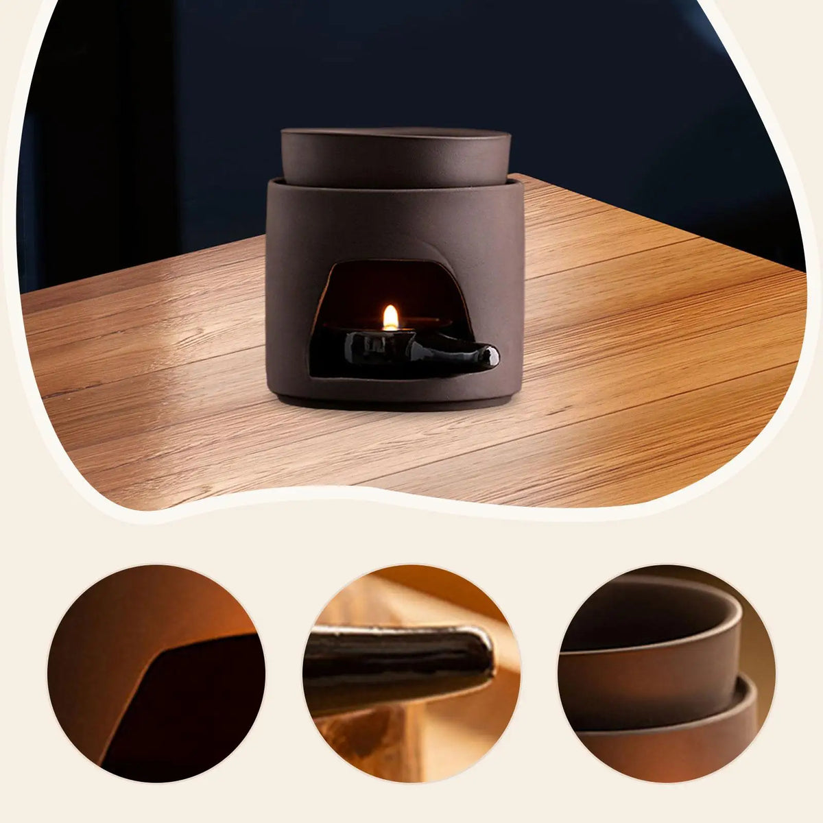 Ceramic Tealight Aroma Oil Burner