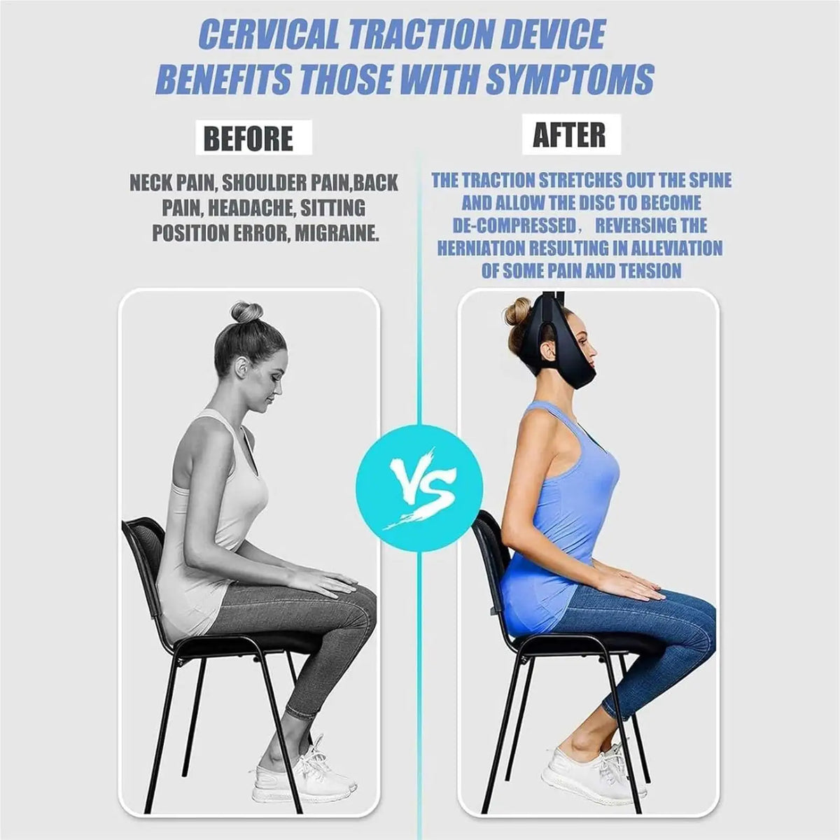 Adjustable Cervical Neck Traction