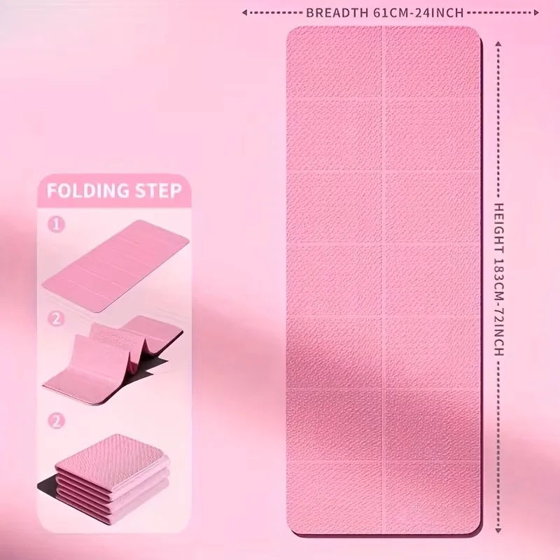 Foldable Non Slip Yoga Mat