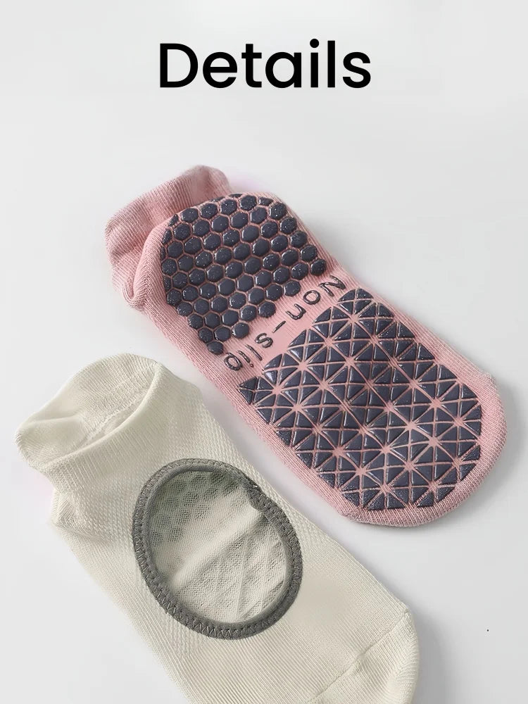 Non Slip Open Toe Yoga Socks