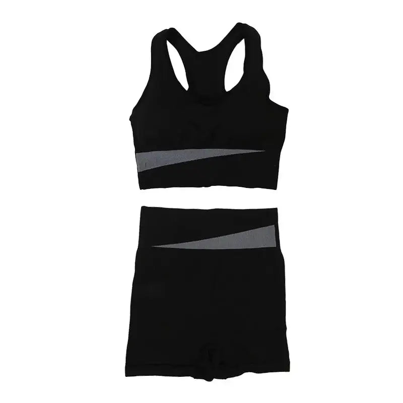 Peach High Waist Yoga Set