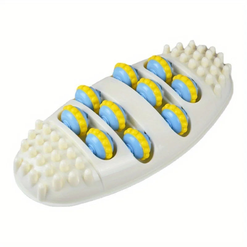 Four-Row Foot Massage Roller