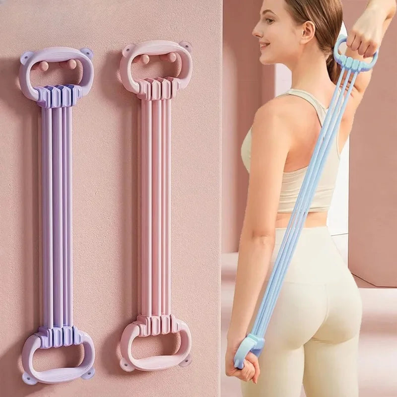 Six Rope Yoga Stretch Strap