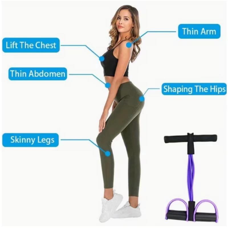 Six Tube Yoga Resistance Puller