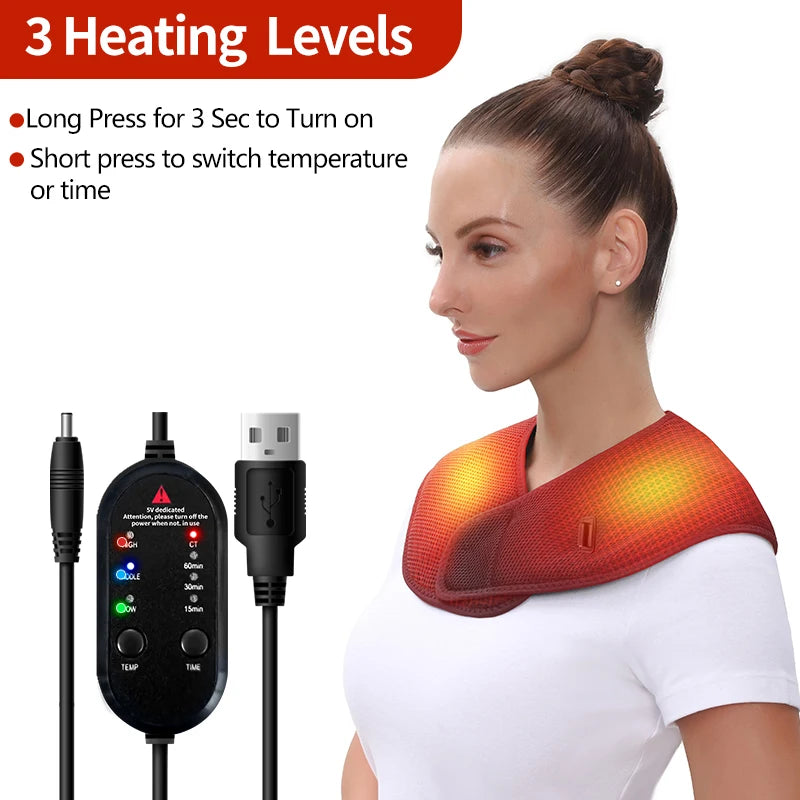 Heated Neck Shoulder Wrap