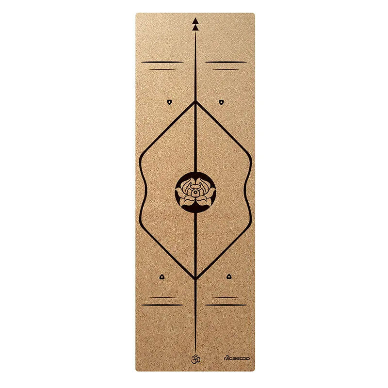 Natural Cork Rubber Yoga Mat