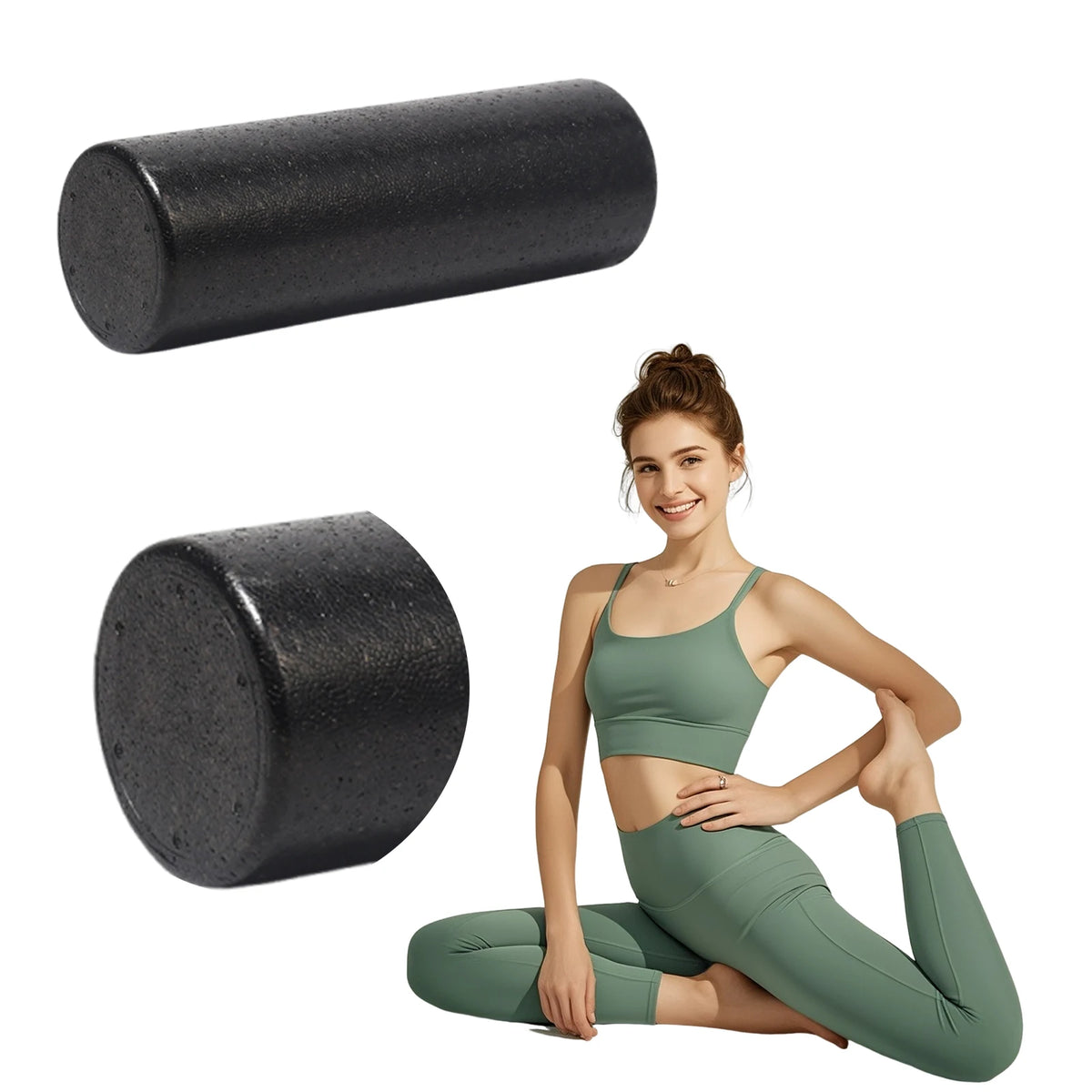 45cm Solid Yoga Massage Roller