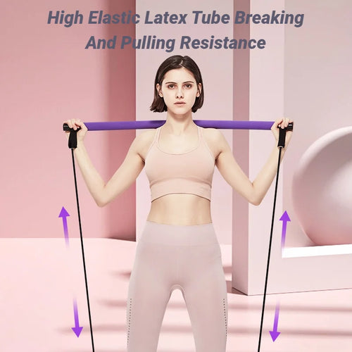 Adjustable Pilates Resistance Stick