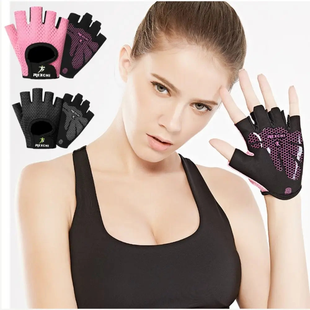 Half Finger Non Slip Yoga Gloves