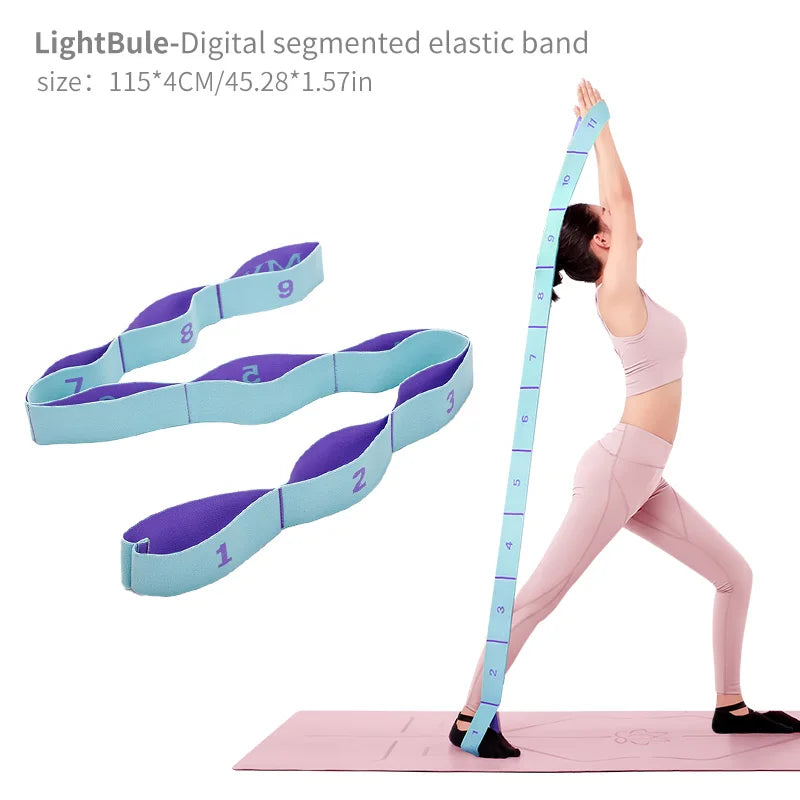 Looped Yoga Stretching Strap