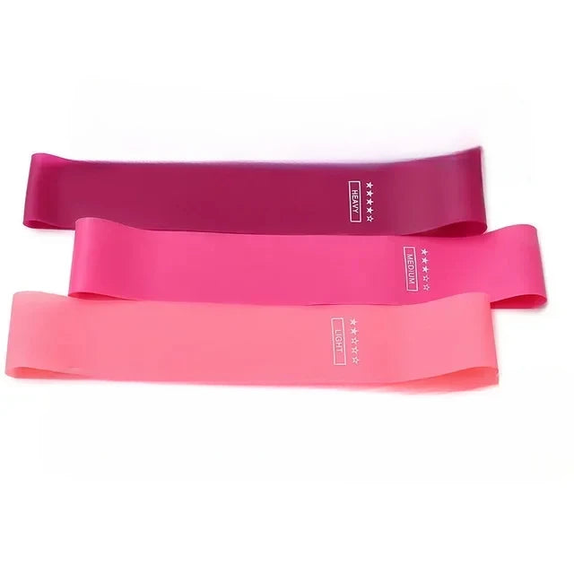 Portable Rubber Resistance Bands Elastic Workout Equipment For Yoga Gym Pilates Crossfit Women Strength Training