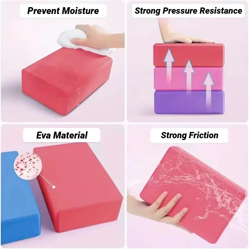 EVA Non Slip Yoga Blocks