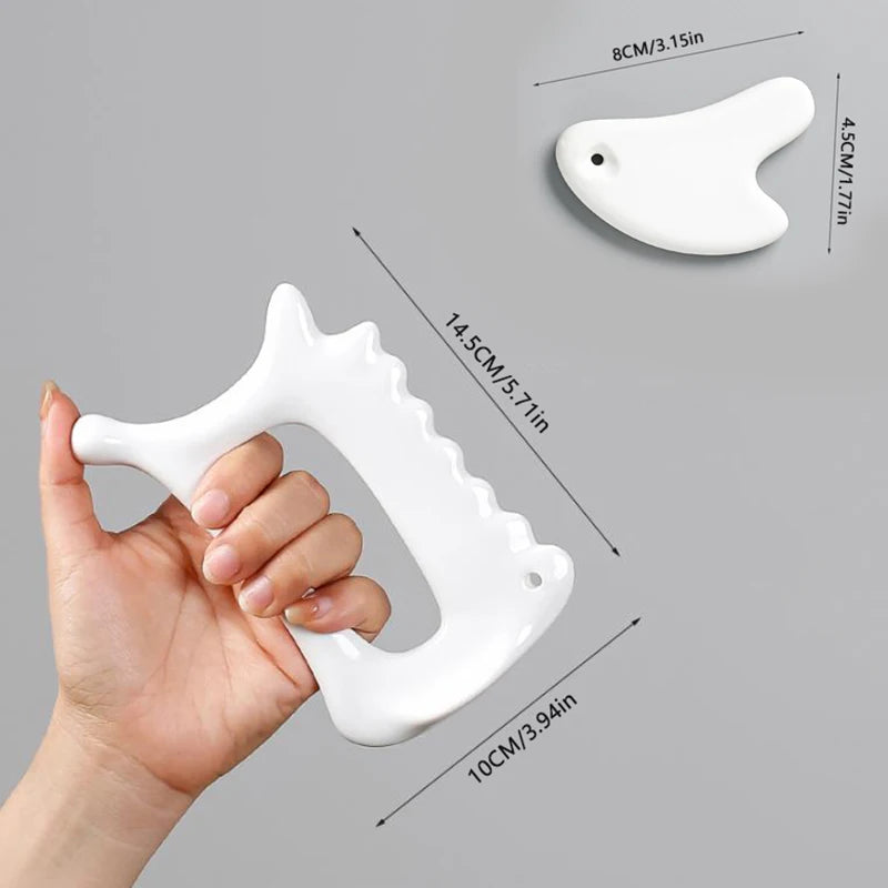 Ceramic Facial Guasha Massage Board