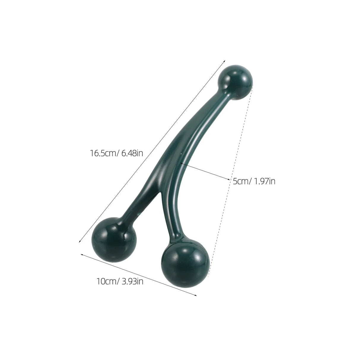 Three-Ball Handheld Massage Roller