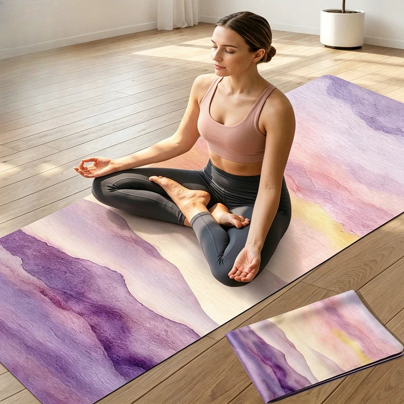 Foldable Rubber Yoga Mat