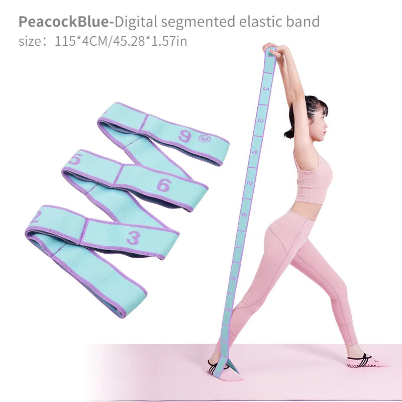 Looped Yoga Stretching Strap